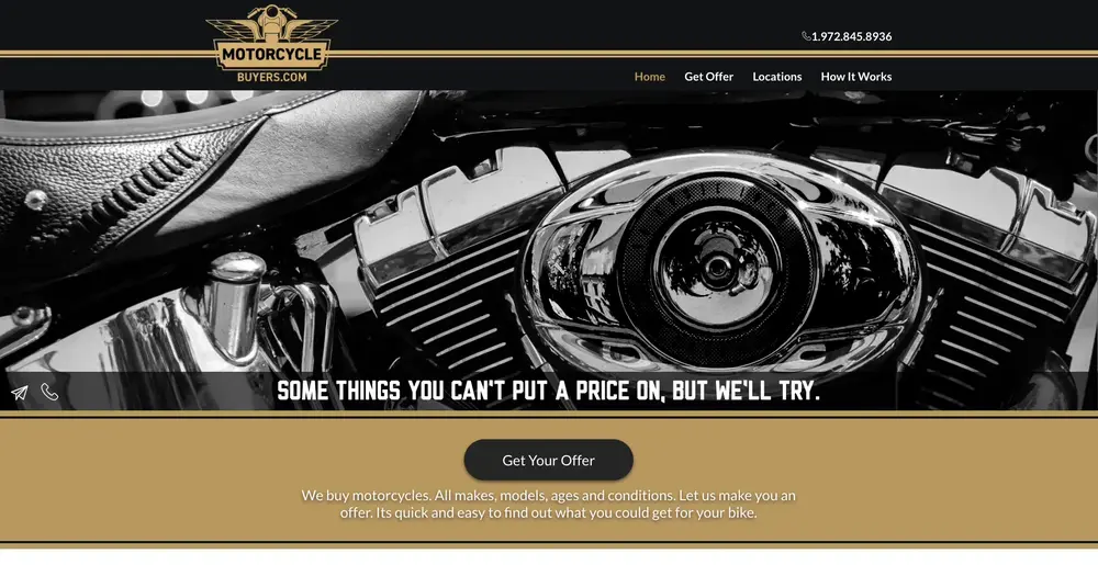 Motorcycle Buyers Screenshot